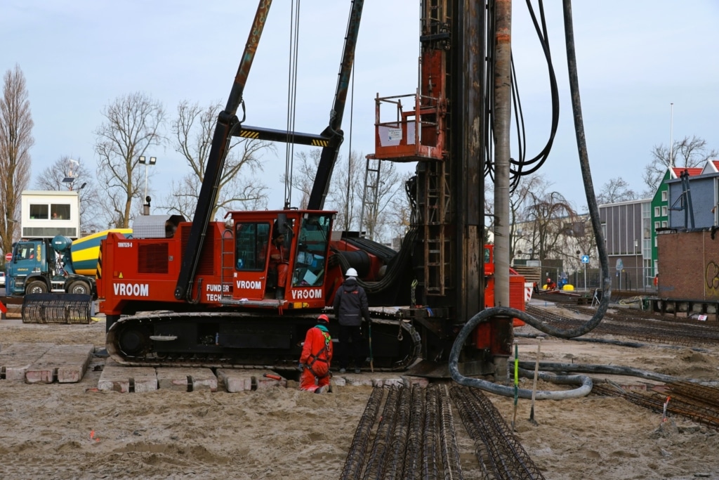 Heat piles in Zaandam