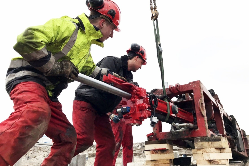 Maschinenmechaniker schweres Gerät