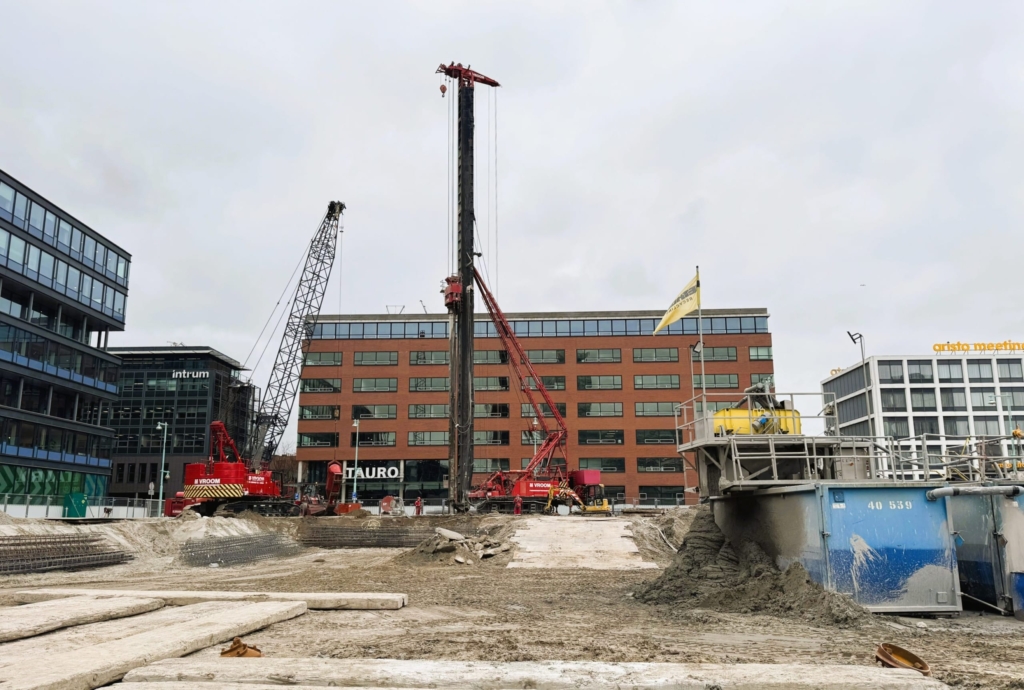 Erschütterungsfreie Gründung im Herzen von Sloterdijk